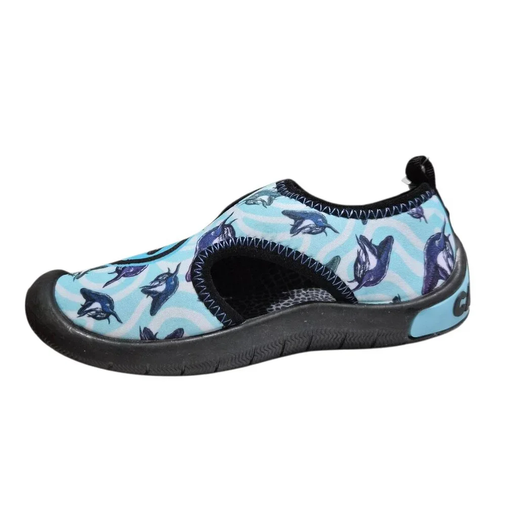 Jurassic World Little Kids Water Shoes Size 5/6, 13/1 Rubber Sole Stretch